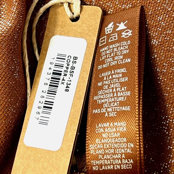 SKIMS Shimmer Catsuit Jumpsuit Copper 4X - Picture 11 of 12